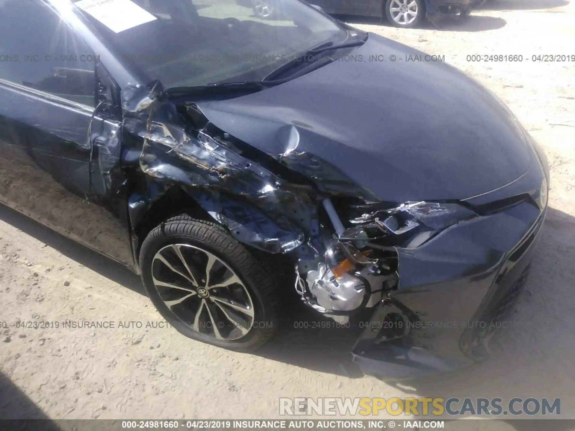 6 Photograph of a damaged car 2T1BURHE3KC223773 TOYOTA COROLLA 2019