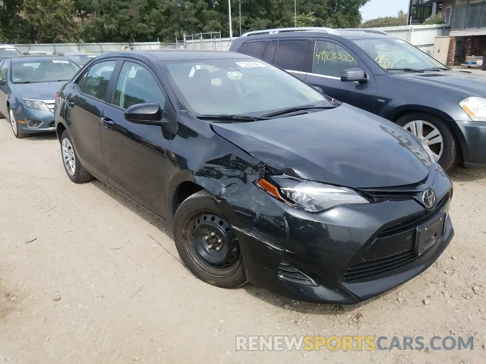 1 Photograph of a damaged car 2T1BURHE3KC223871 TOYOTA COROLLA 2019