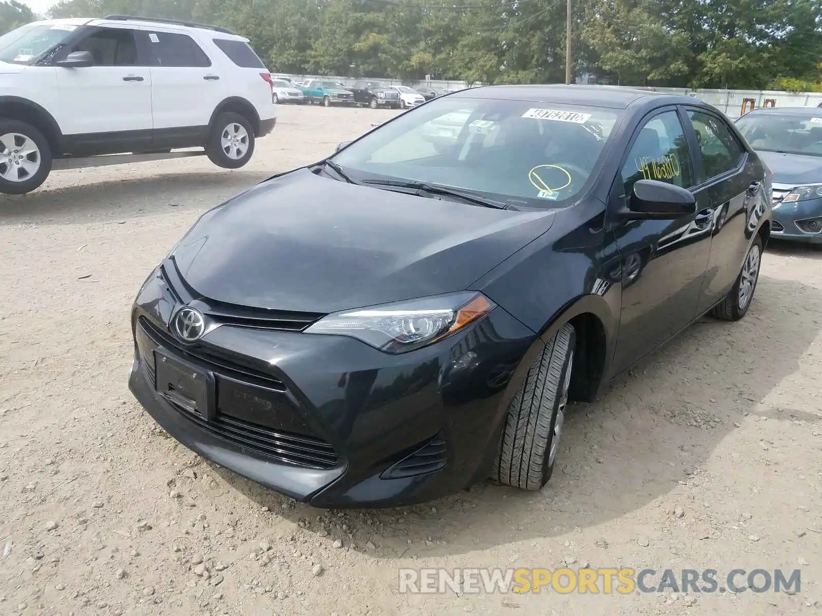 2 Фотография поврежденного автомобиля 2T1BURHE3KC223871 TOYOTA COROLLA 2019