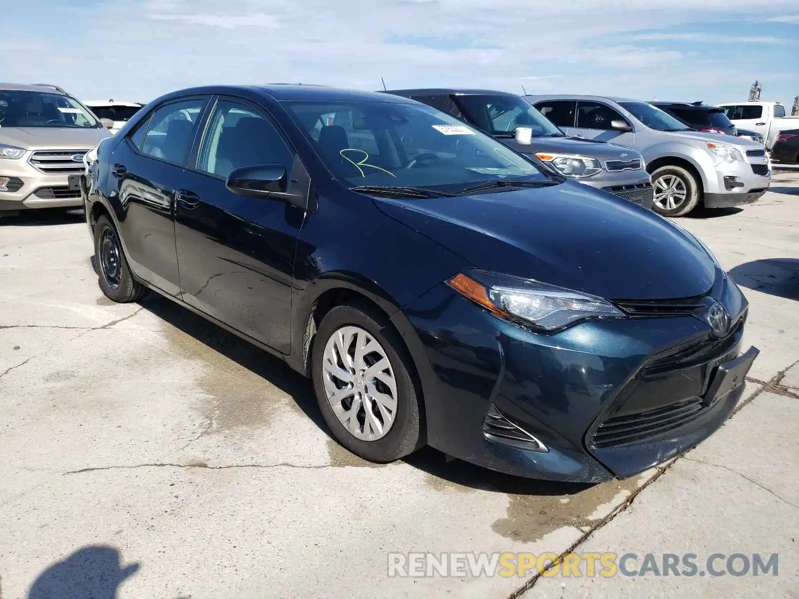 1 Photograph of a damaged car 2T1BURHE3KC223966 TOYOTA COROLLA 2019