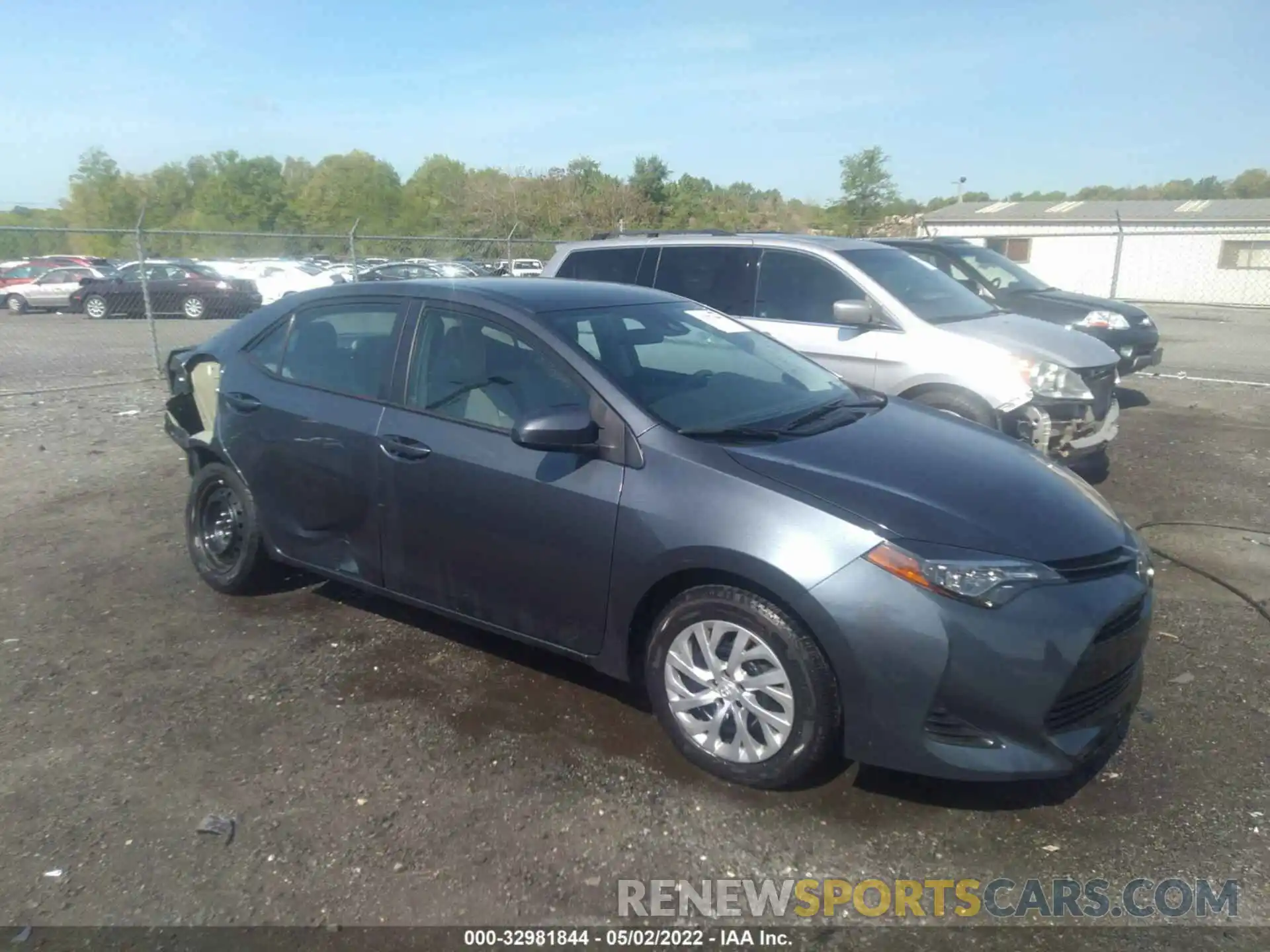 1 Photograph of a damaged car 2T1BURHE3KC224079 TOYOTA COROLLA 2019