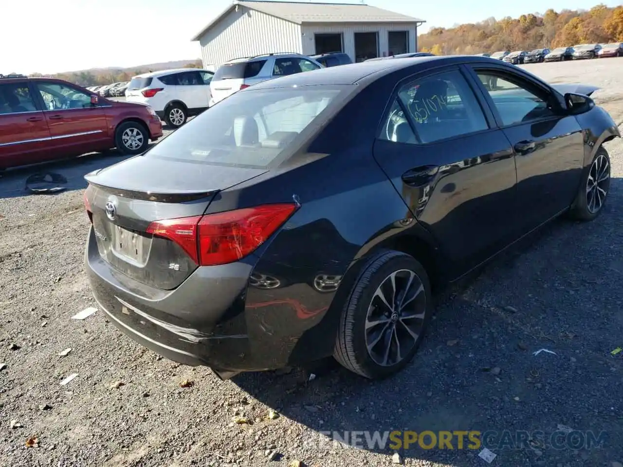 4 Photograph of a damaged car 2T1BURHE3KC224504 TOYOTA COROLLA 2019