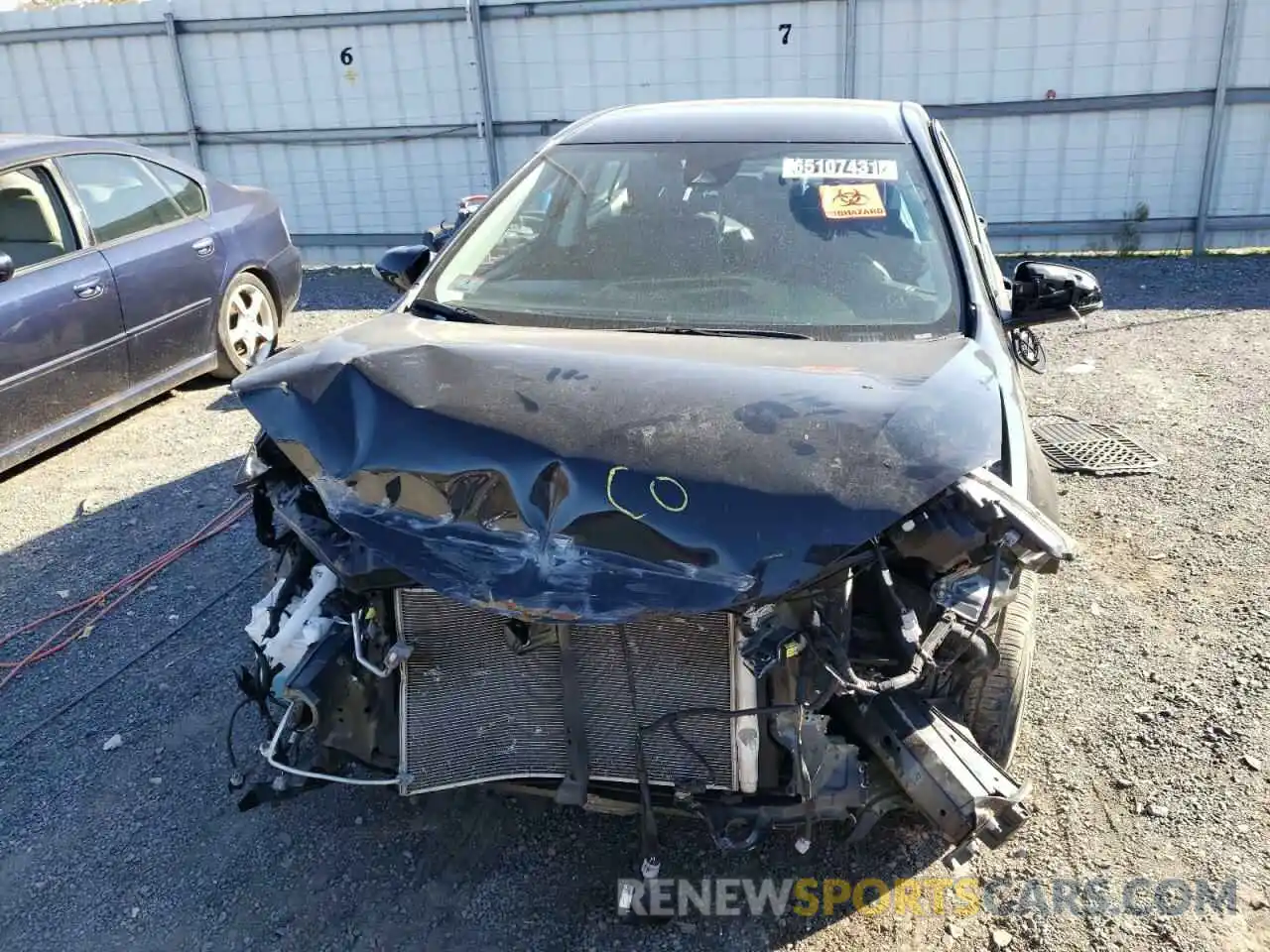 7 Photograph of a damaged car 2T1BURHE3KC224504 TOYOTA COROLLA 2019