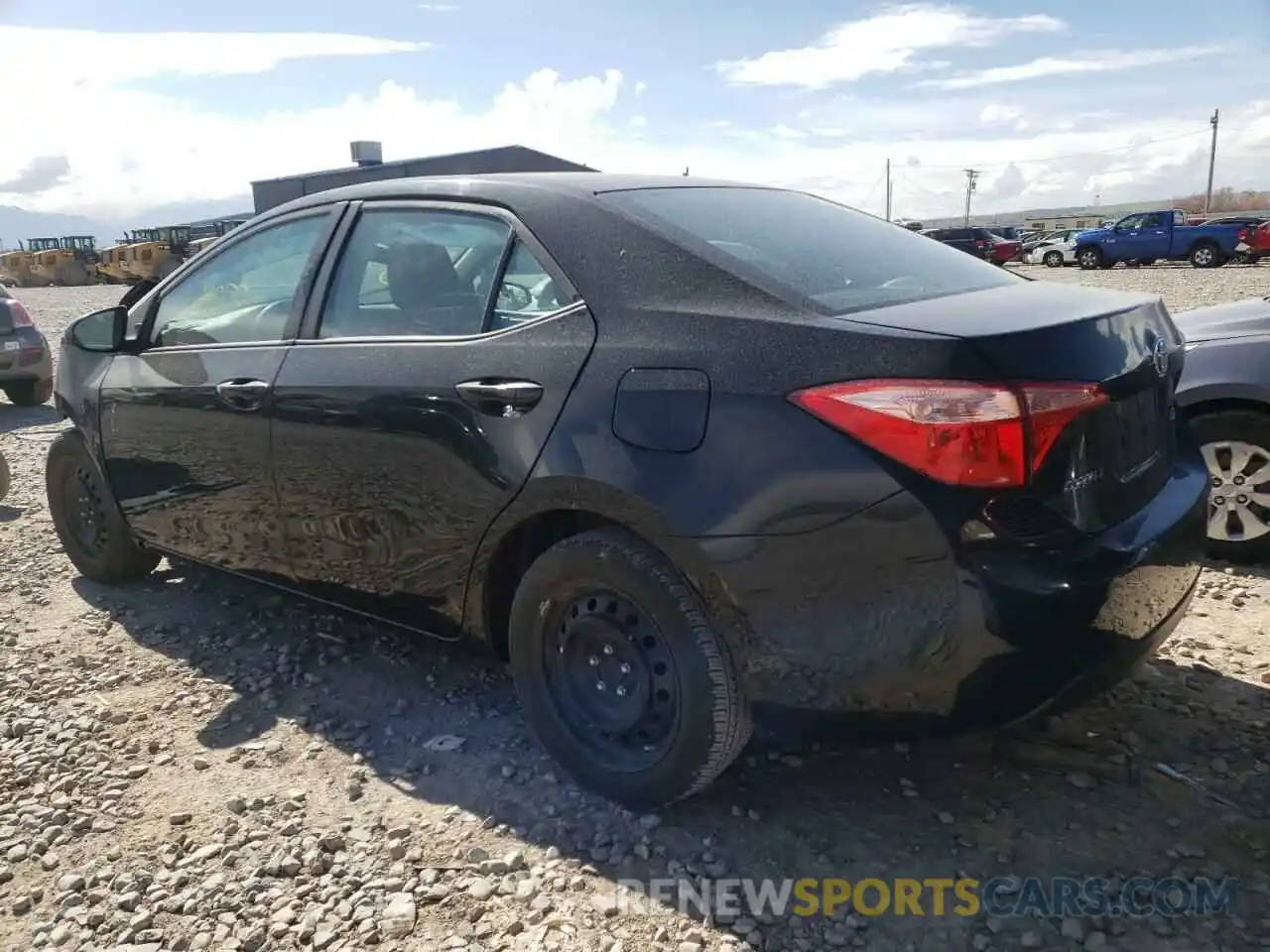 3 Photograph of a damaged car 2T1BURHE3KC224521 TOYOTA COROLLA 2019