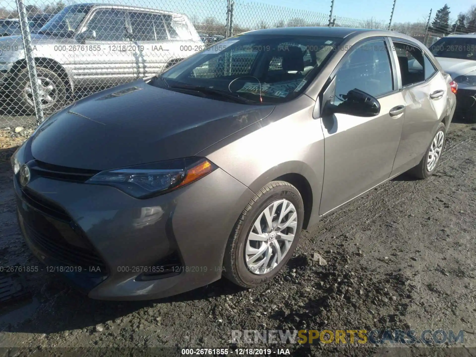 2 Photograph of a damaged car 2T1BURHE3KC224826 TOYOTA COROLLA 2019