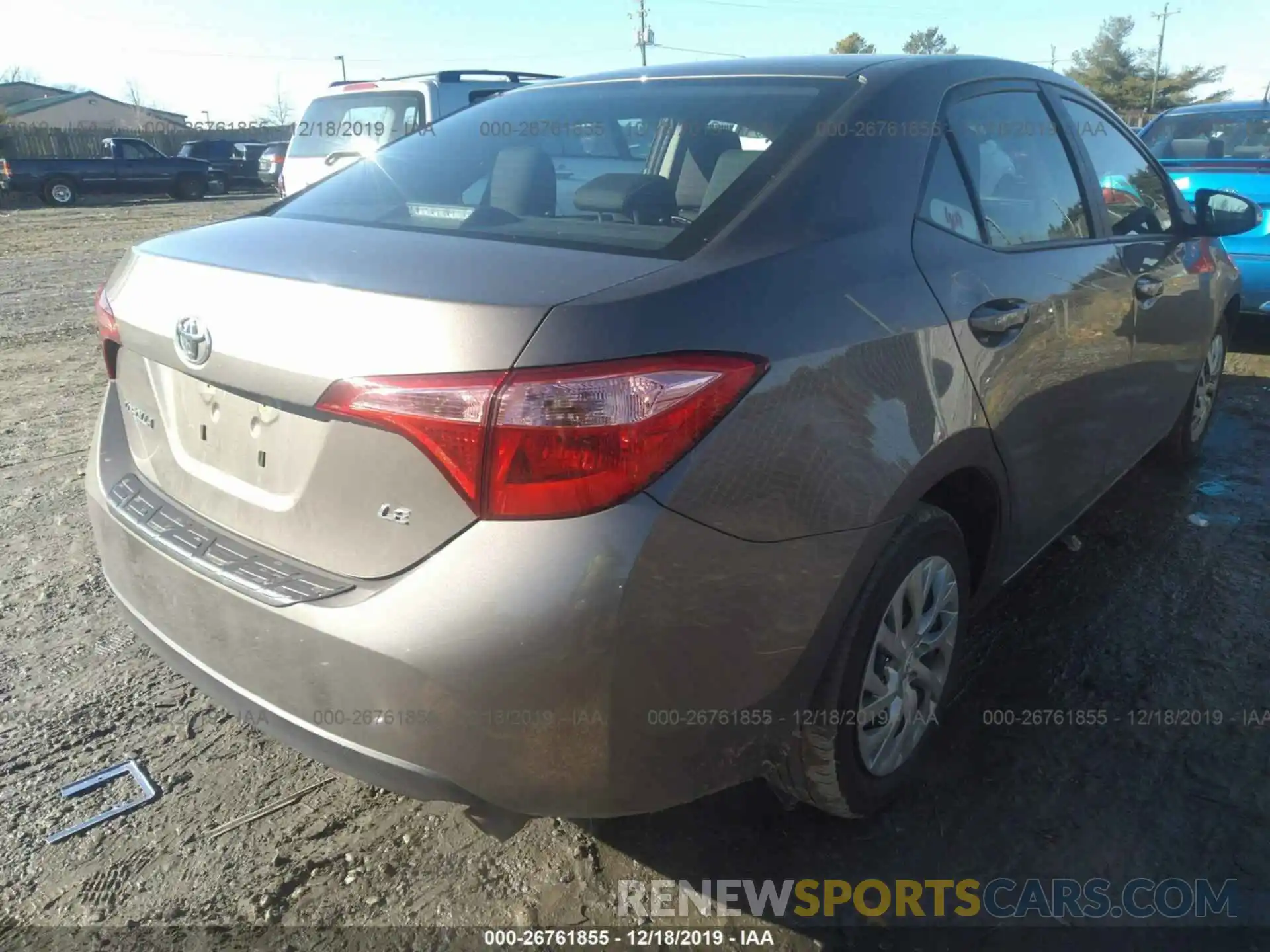 4 Photograph of a damaged car 2T1BURHE3KC224826 TOYOTA COROLLA 2019