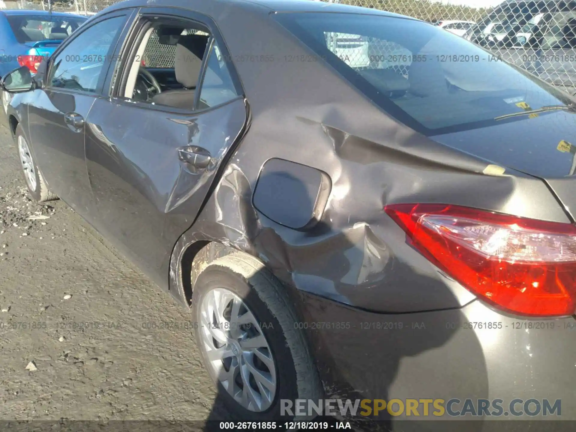 6 Photograph of a damaged car 2T1BURHE3KC224826 TOYOTA COROLLA 2019