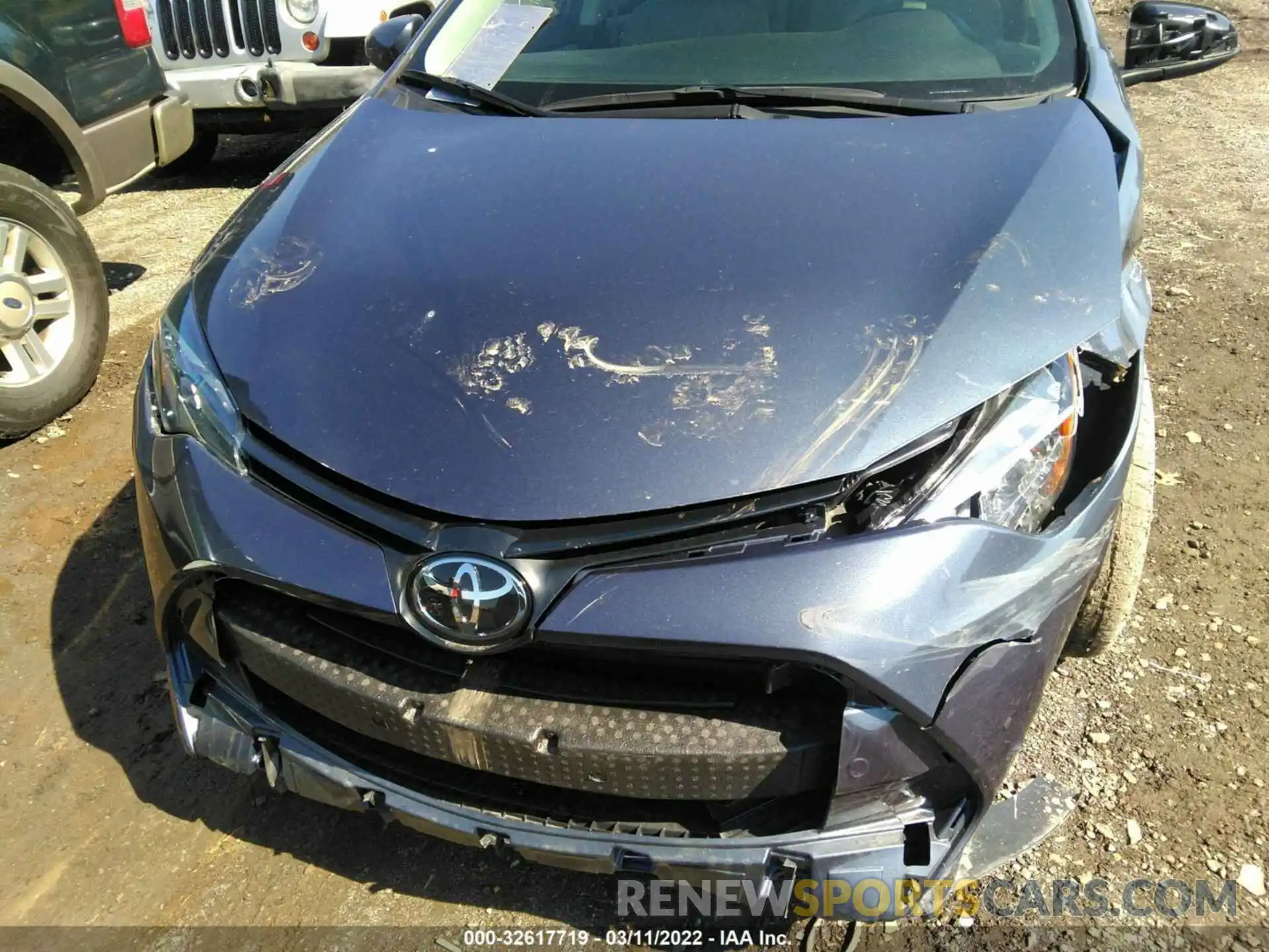 6 Photograph of a damaged car 2T1BURHE3KC224955 TOYOTA COROLLA 2019