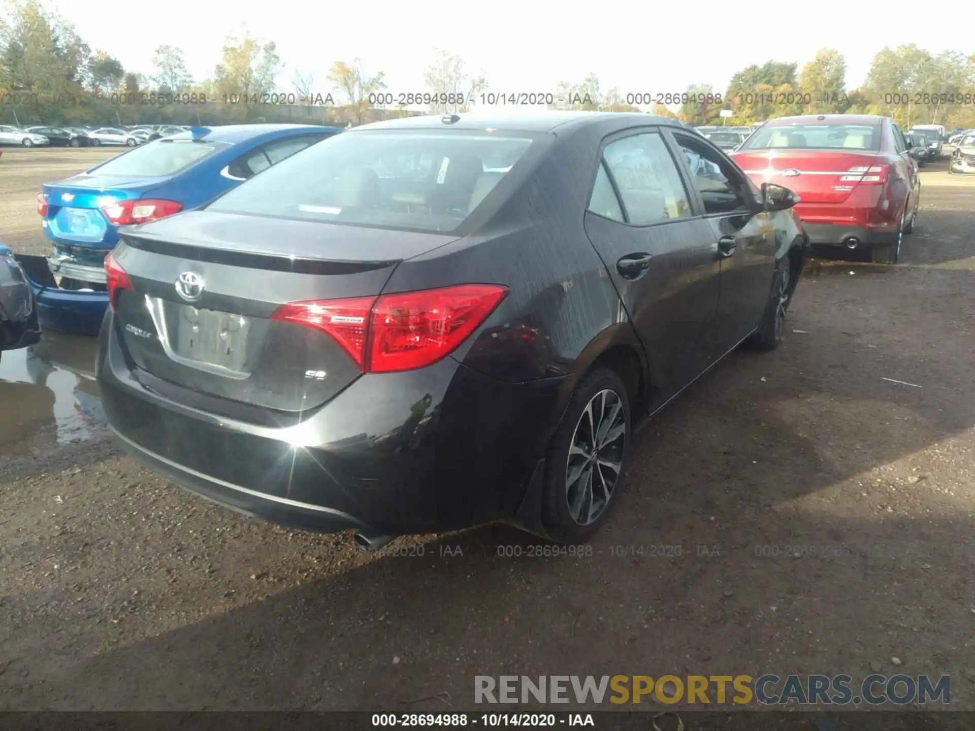 4 Photograph of a damaged car 2T1BURHE3KC225104 TOYOTA COROLLA 2019