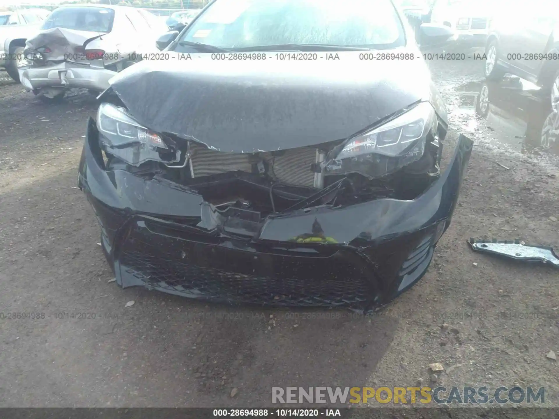 6 Photograph of a damaged car 2T1BURHE3KC225104 TOYOTA COROLLA 2019