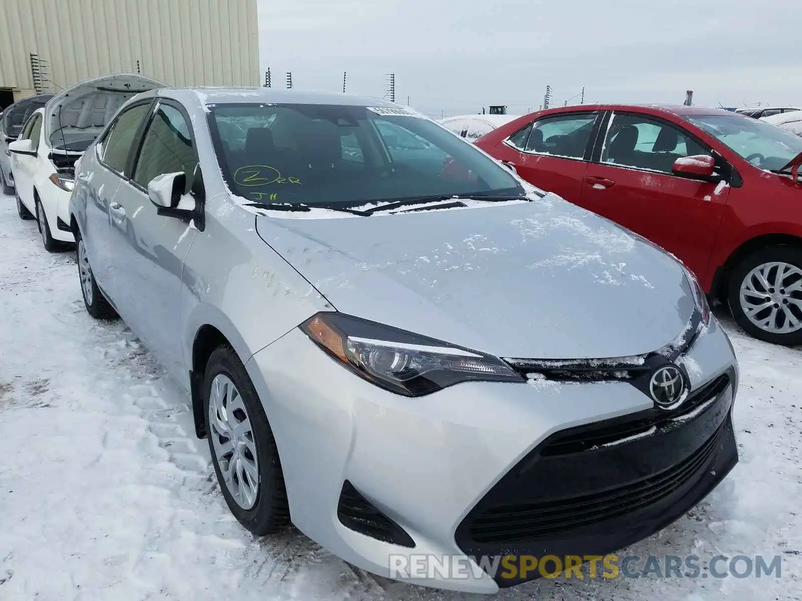 1 Photograph of a damaged car 2T1BURHE3KC225166 TOYOTA COROLLA 2019