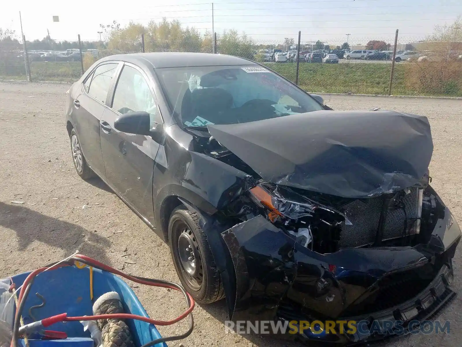 1 Photograph of a damaged car 2T1BURHE3KC225202 TOYOTA COROLLA 2019