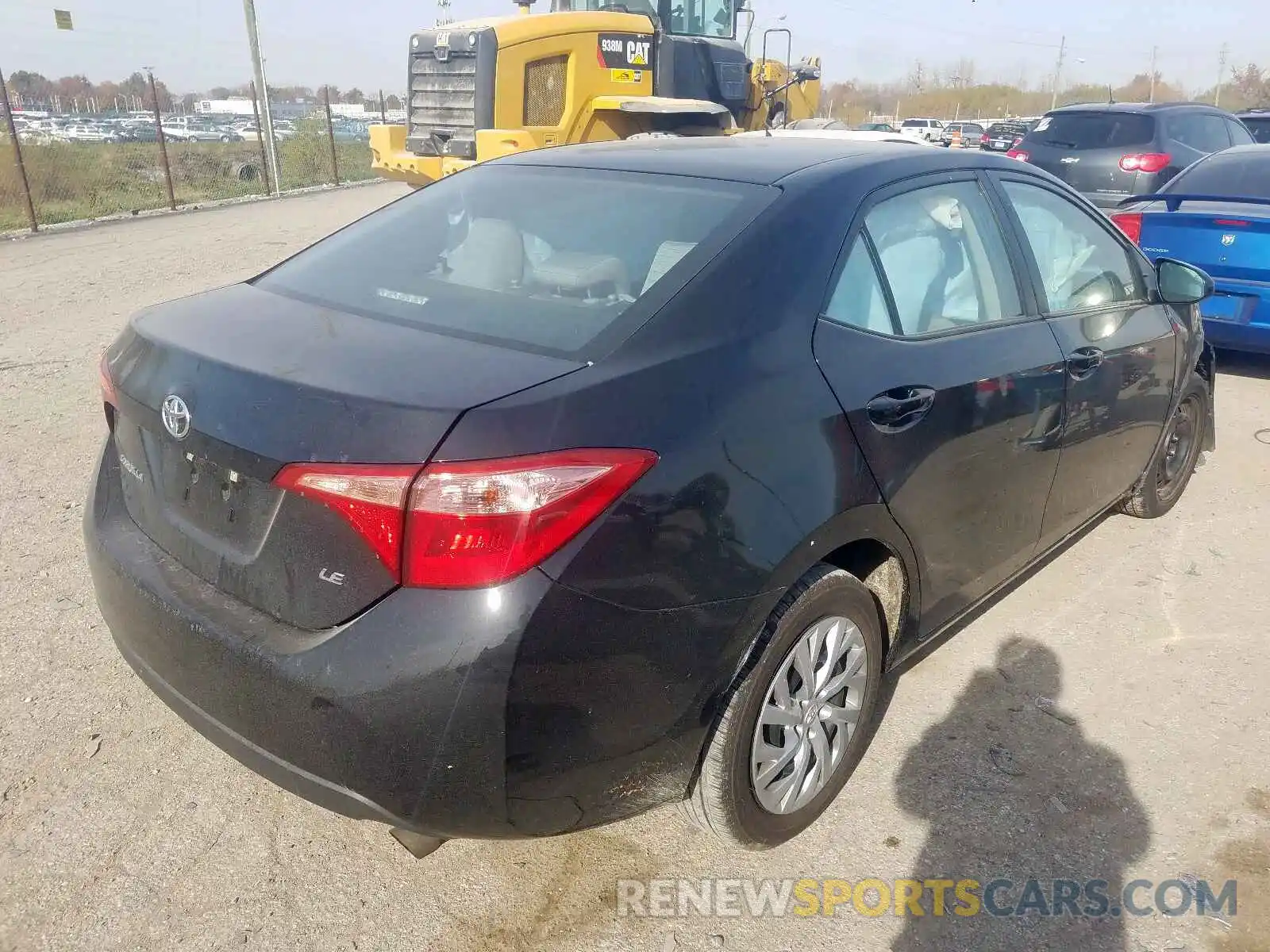 4 Photograph of a damaged car 2T1BURHE3KC225202 TOYOTA COROLLA 2019