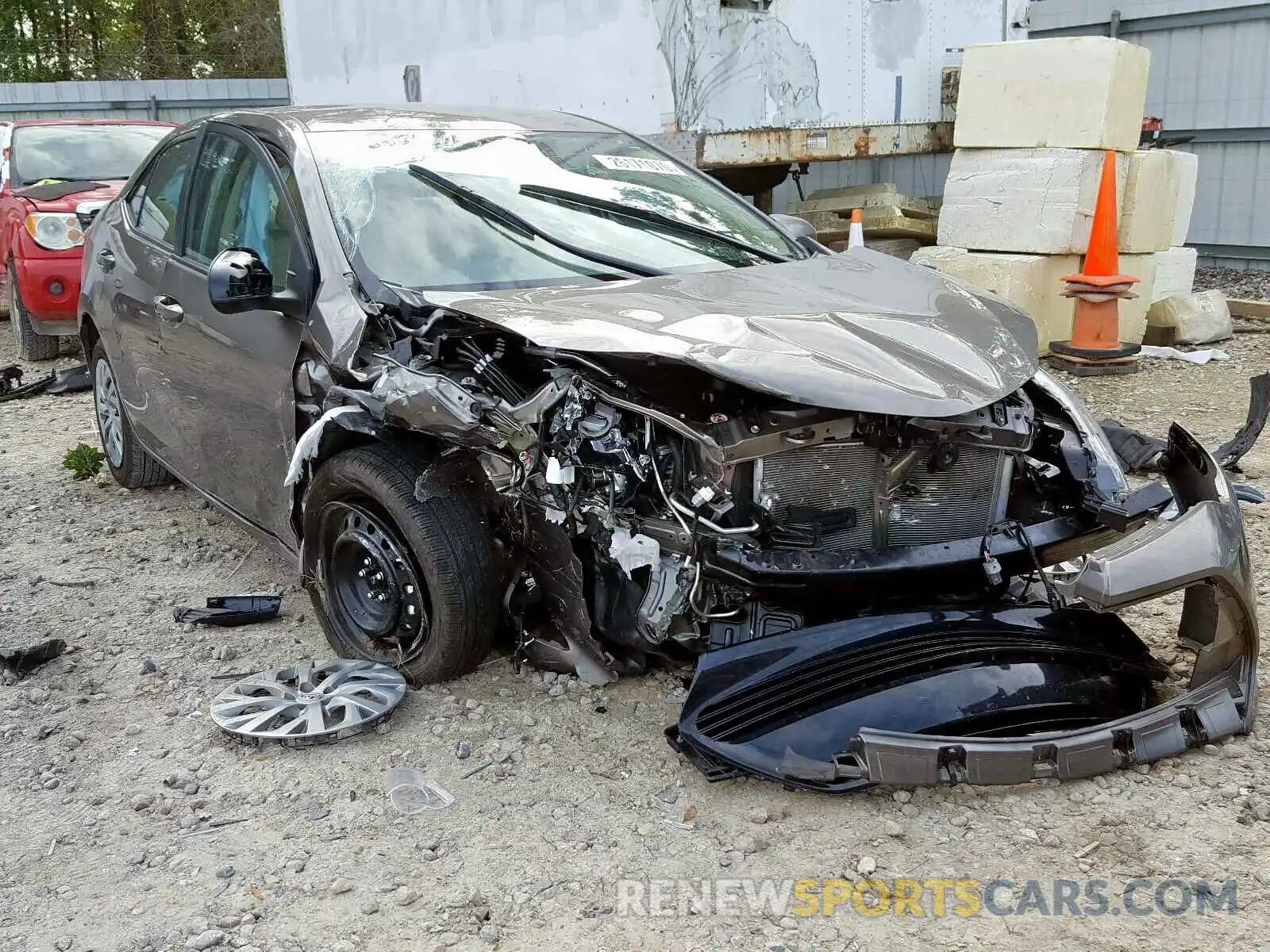 1 Photograph of a damaged car 2T1BURHE3KC225569 TOYOTA COROLLA 2019