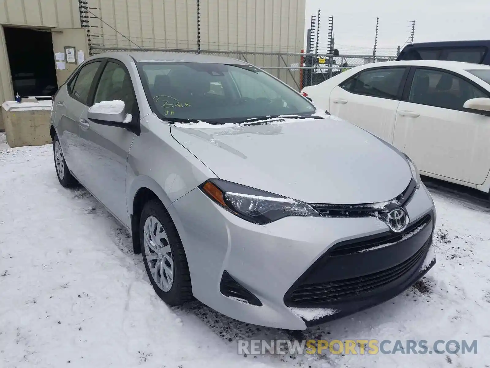 1 Photograph of a damaged car 2T1BURHE3KC225880 TOYOTA COROLLA 2019