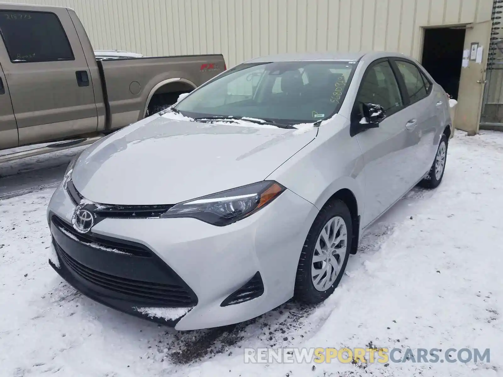 2 Photograph of a damaged car 2T1BURHE3KC225880 TOYOTA COROLLA 2019