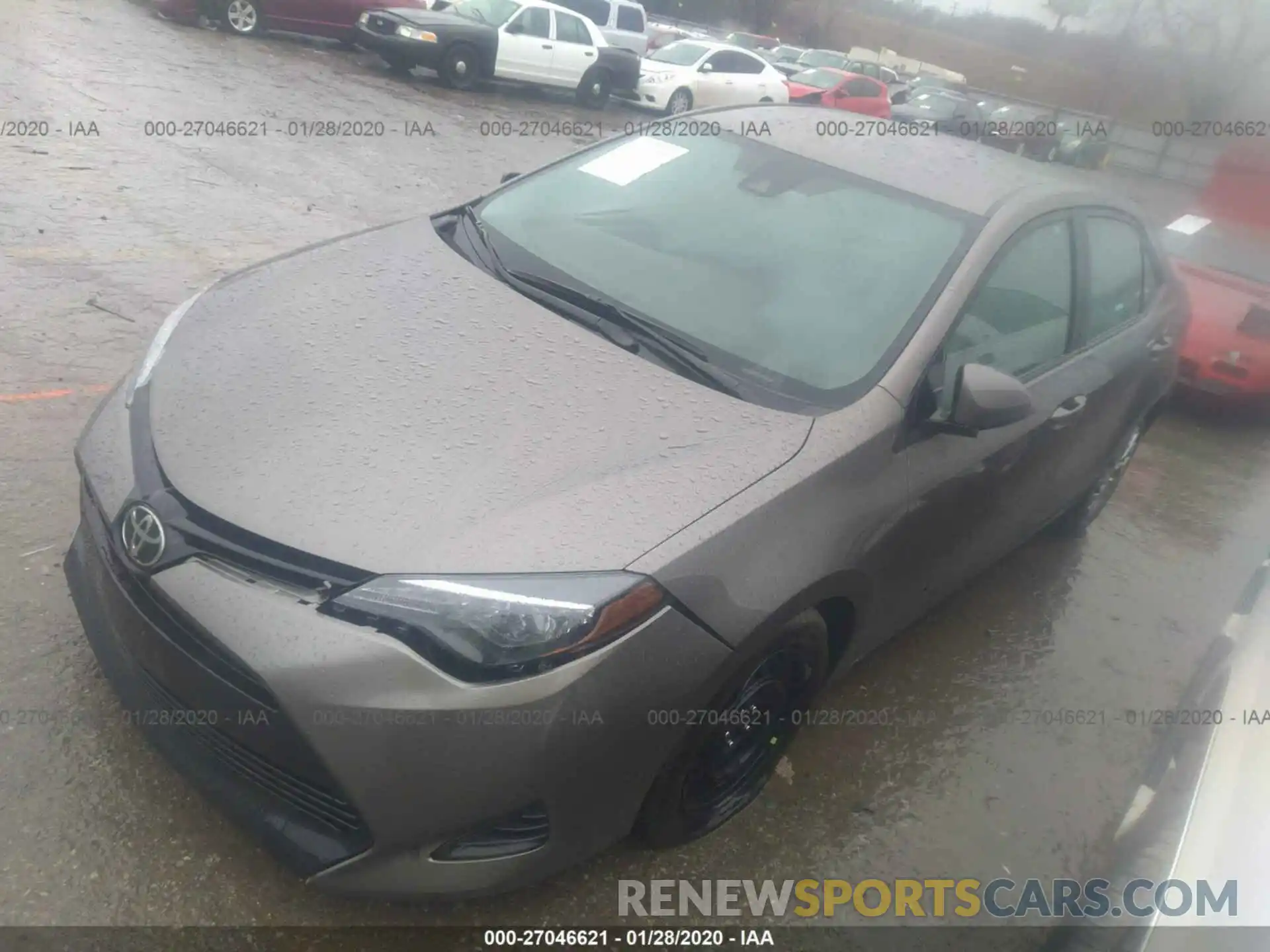 2 Photograph of a damaged car 2T1BURHE3KC225913 TOYOTA COROLLA 2019