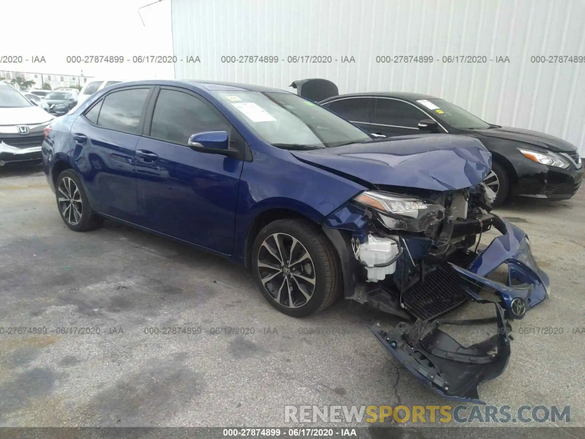 1 Photograph of a damaged car 2T1BURHE3KC226527 TOYOTA COROLLA 2019