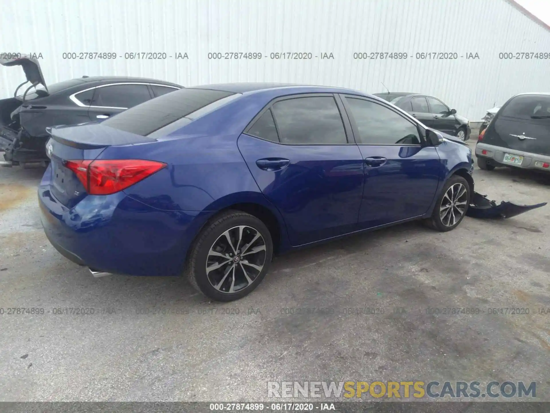 4 Photograph of a damaged car 2T1BURHE3KC226527 TOYOTA COROLLA 2019