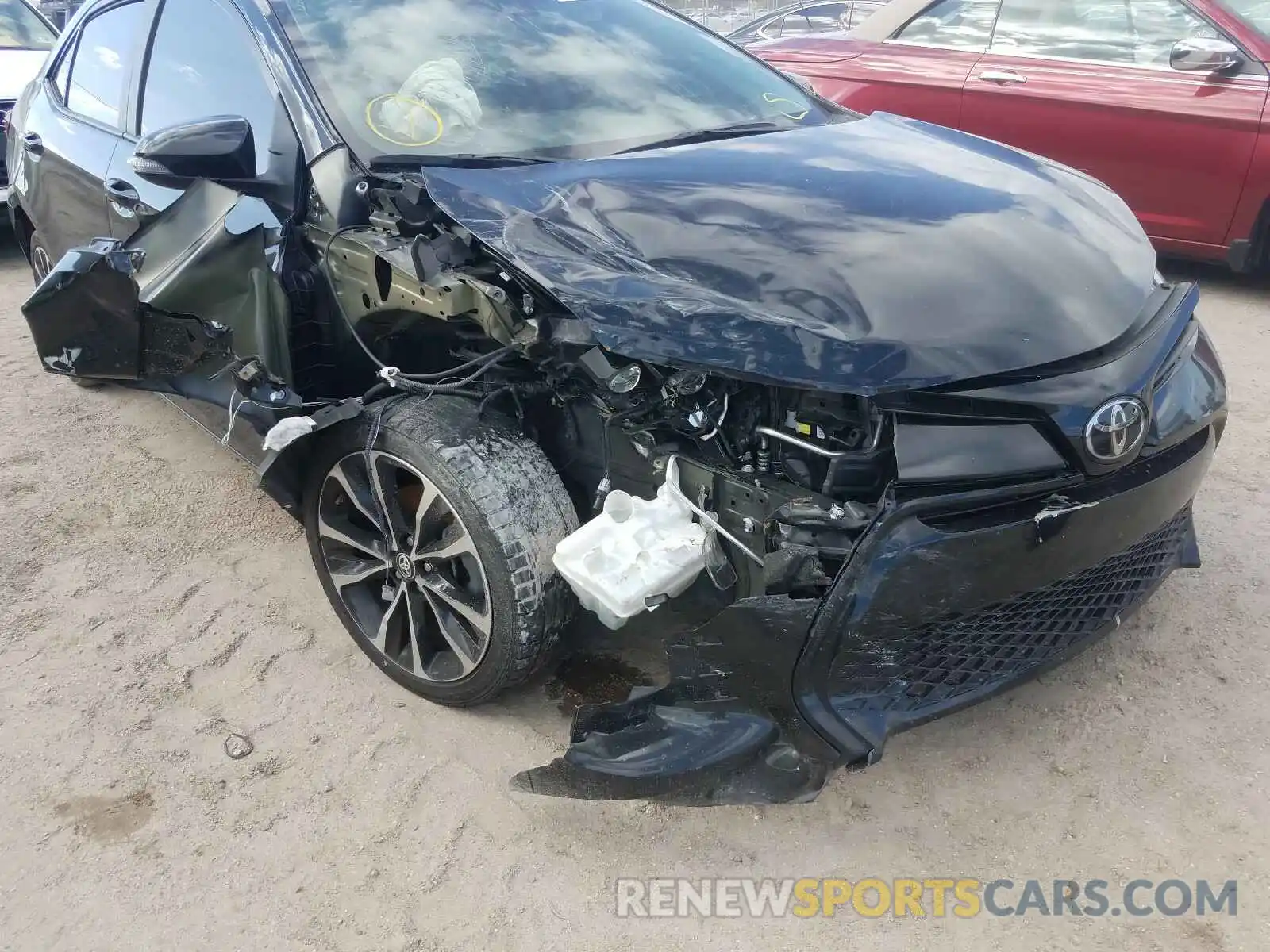 9 Photograph of a damaged car 2T1BURHE3KC226818 TOYOTA COROLLA 2019