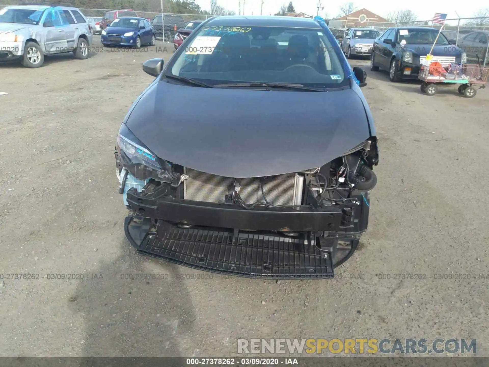 6 Photograph of a damaged car 2T1BURHE3KC227130 TOYOTA COROLLA 2019