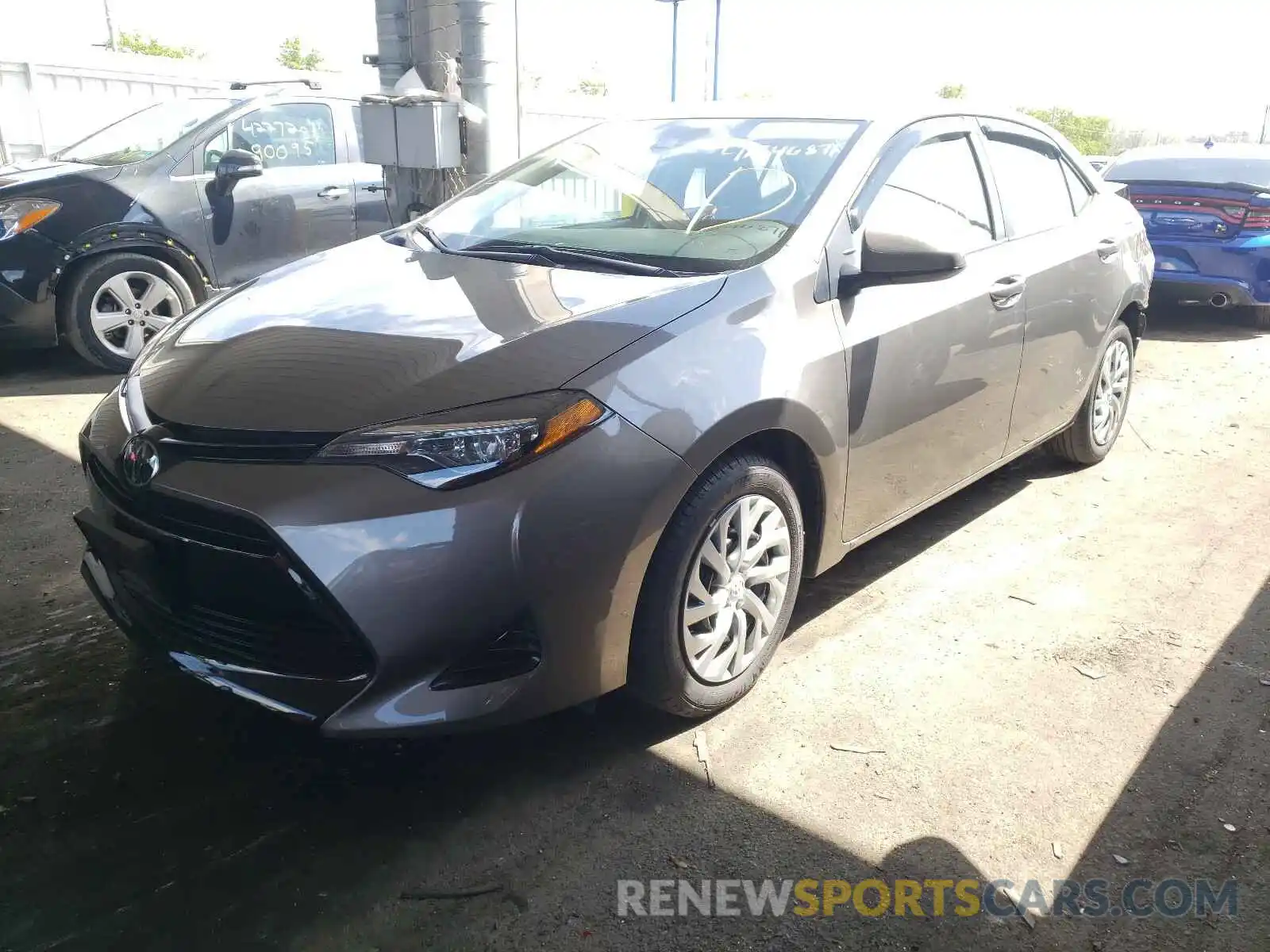 2 Photograph of a damaged car 2T1BURHE3KC227340 TOYOTA COROLLA 2019