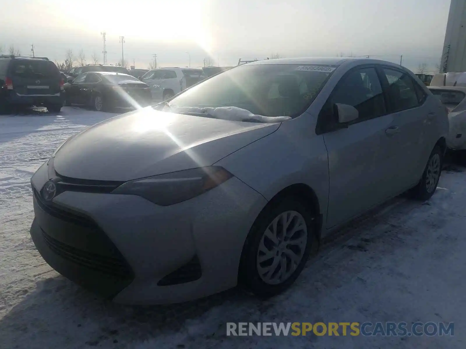 2 Photograph of a damaged car 2T1BURHE3KC227418 TOYOTA COROLLA 2019