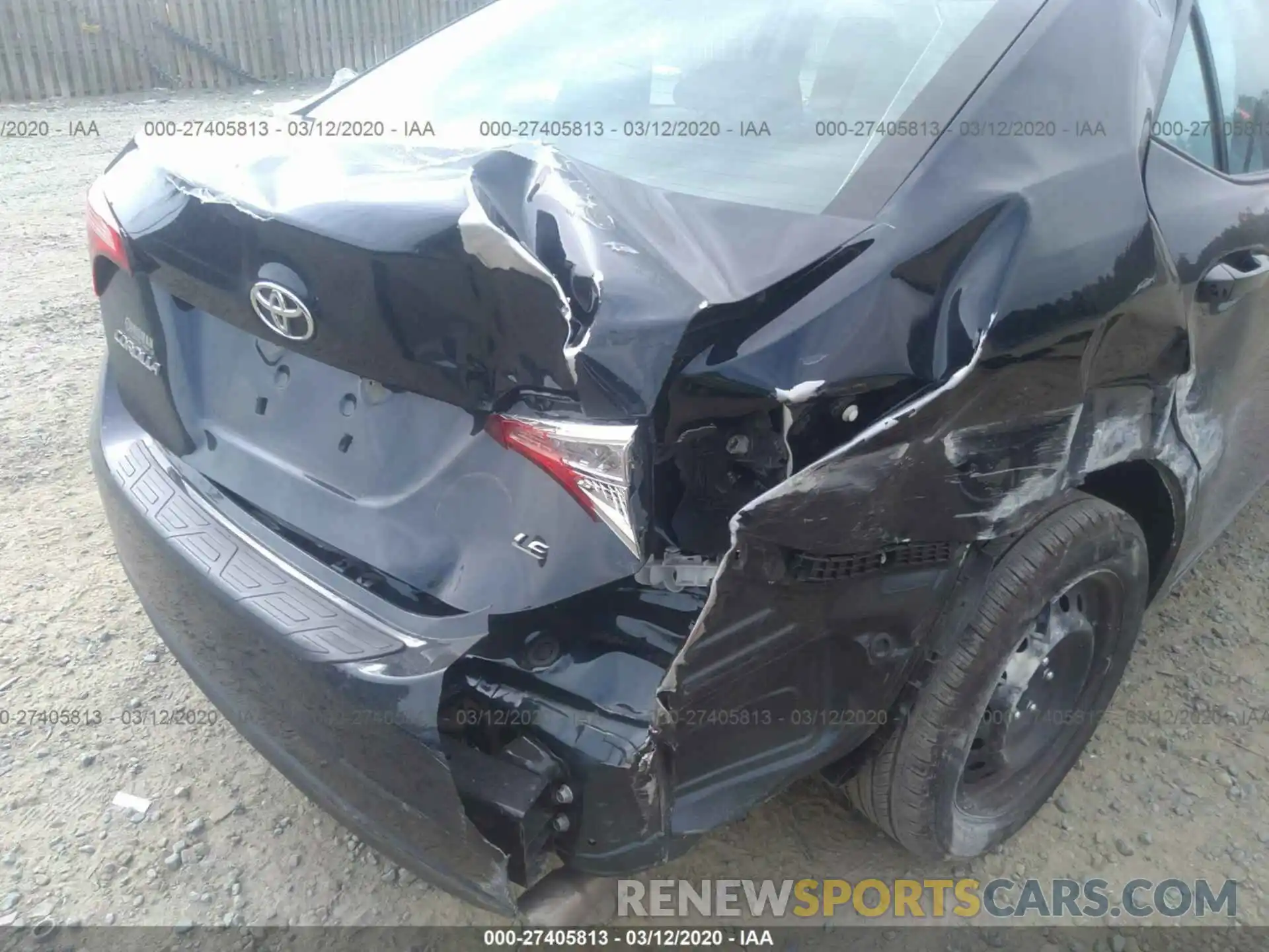 6 Photograph of a damaged car 2T1BURHE3KC227919 TOYOTA COROLLA 2019