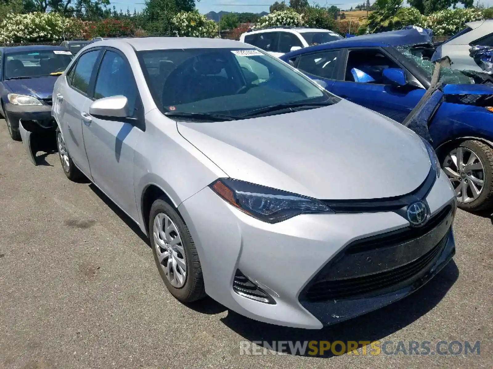 1 Photograph of a damaged car 2T1BURHE3KC228309 TOYOTA COROLLA 2019