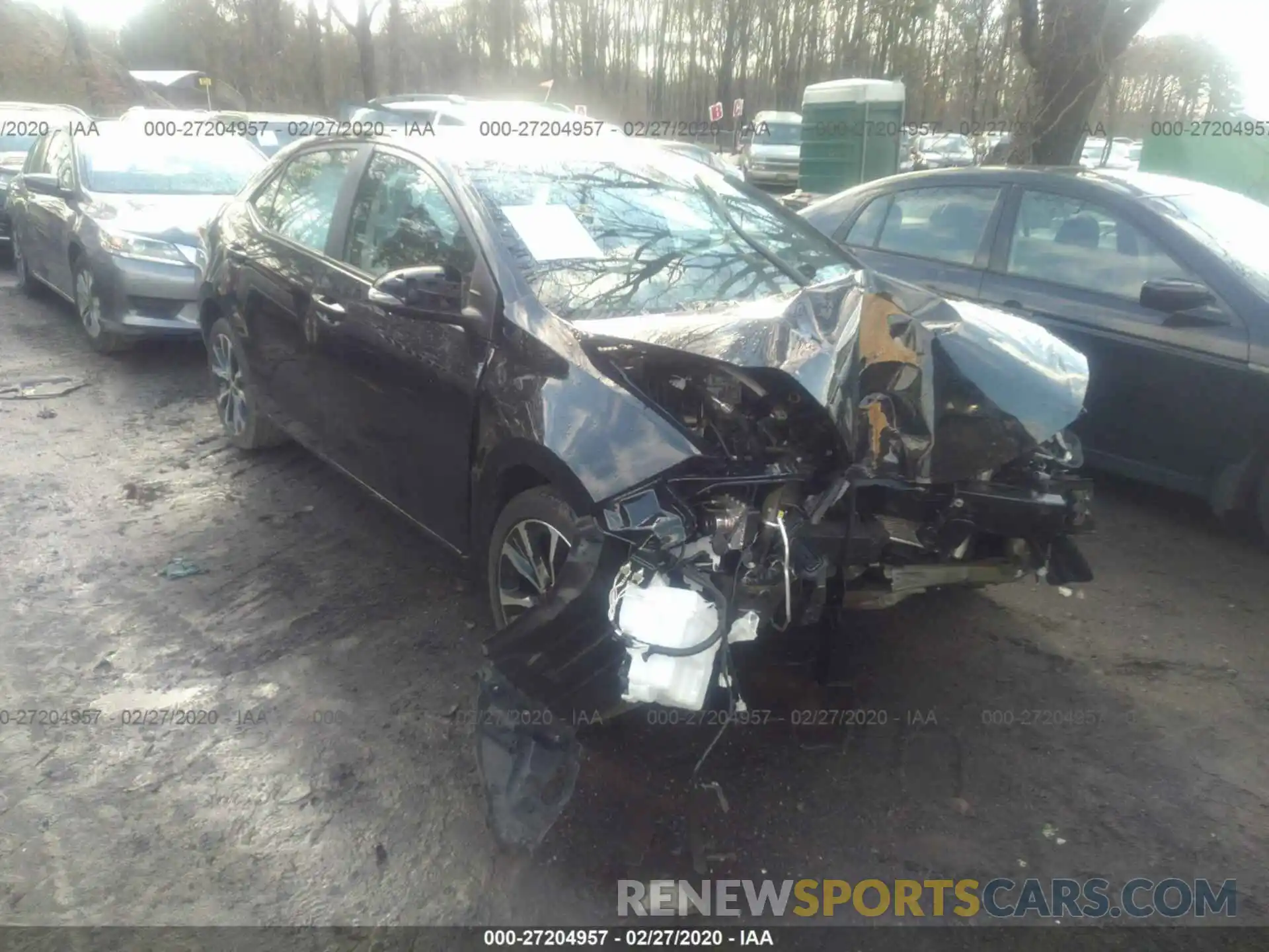 6 Photograph of a damaged car 2T1BURHE3KC228438 TOYOTA COROLLA 2019