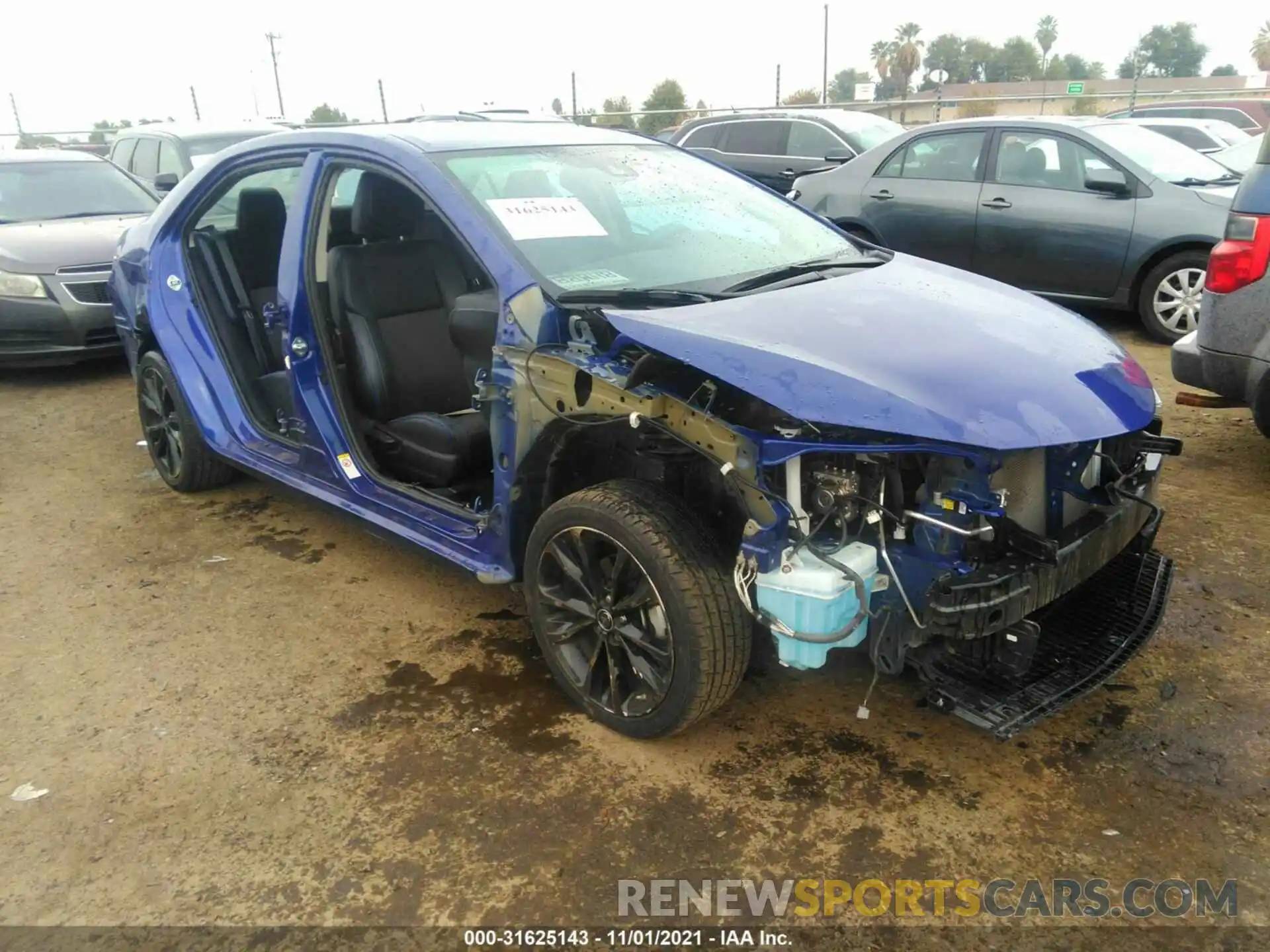 1 Photograph of a damaged car 2T1BURHE3KC228987 TOYOTA COROLLA 2019