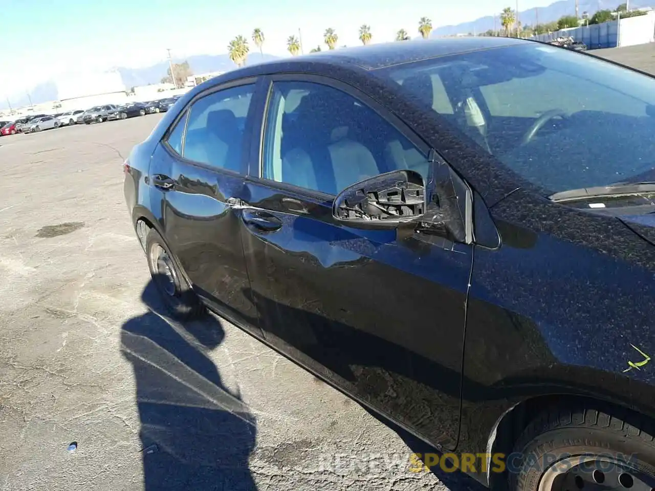 9 Photograph of a damaged car 2T1BURHE3KC229508 TOYOTA COROLLA 2019