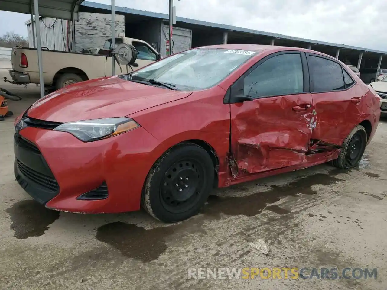 1 Photograph of a damaged car 2T1BURHE3KC229668 TOYOTA COROLLA 2019