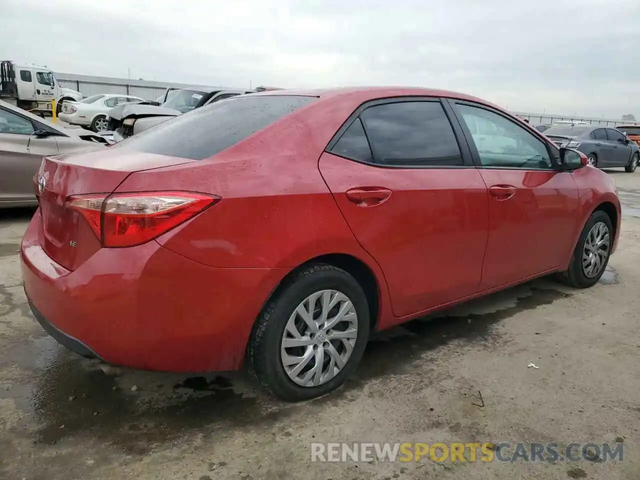 3 Photograph of a damaged car 2T1BURHE3KC229668 TOYOTA COROLLA 2019