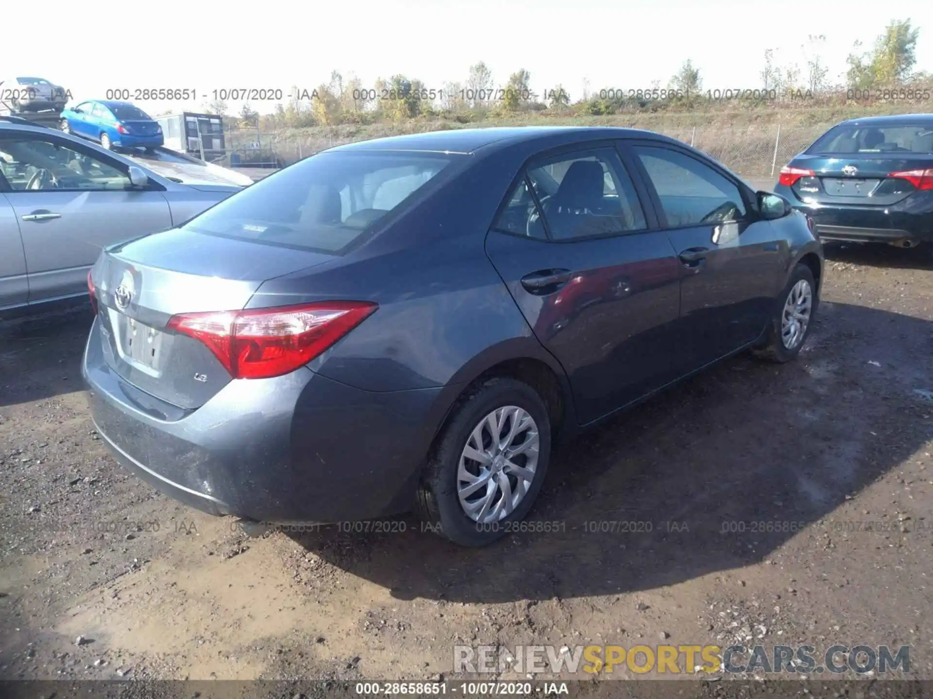 4 Photograph of a damaged car 2T1BURHE3KC229671 TOYOTA COROLLA 2019