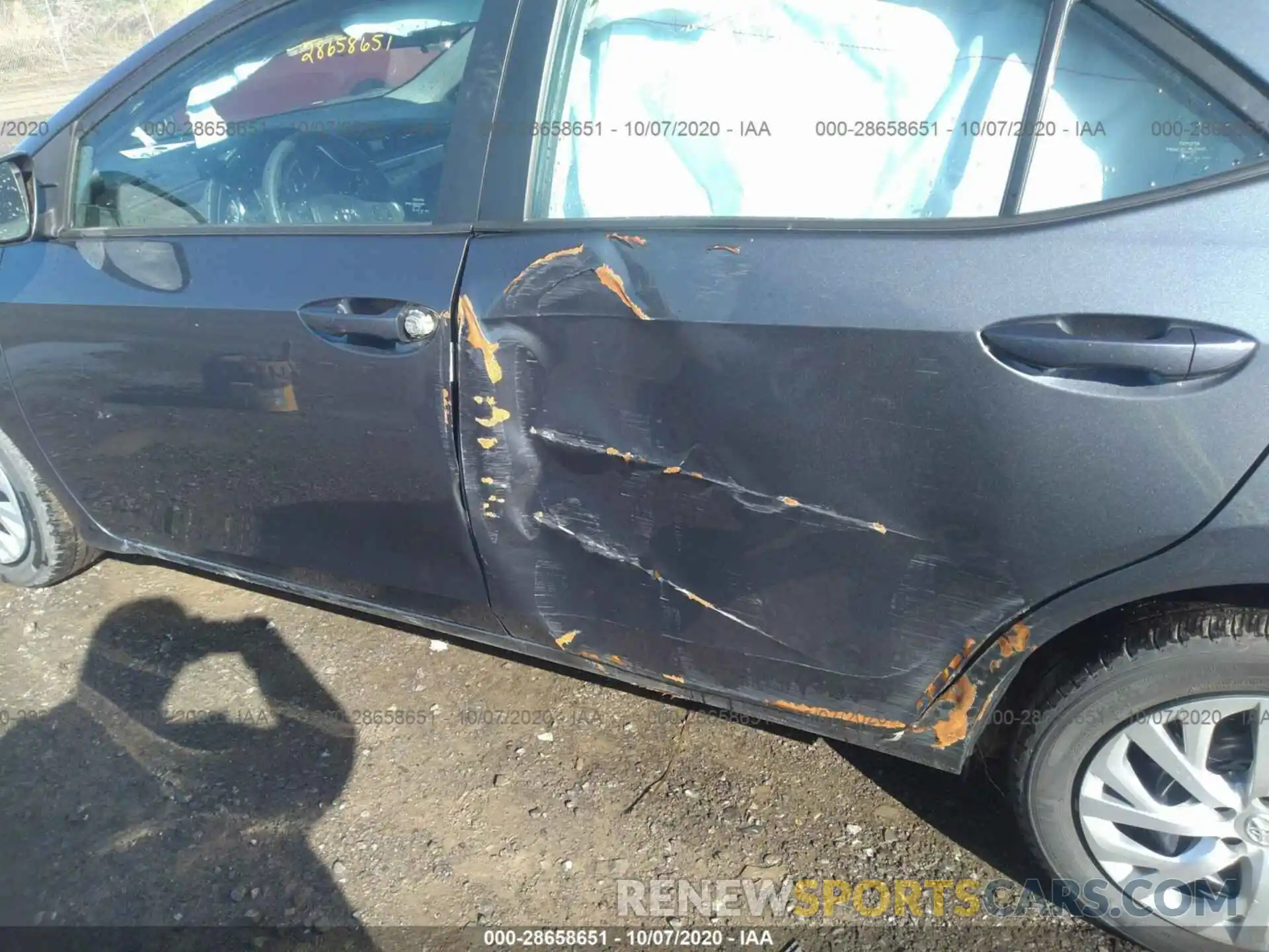 6 Photograph of a damaged car 2T1BURHE3KC229671 TOYOTA COROLLA 2019