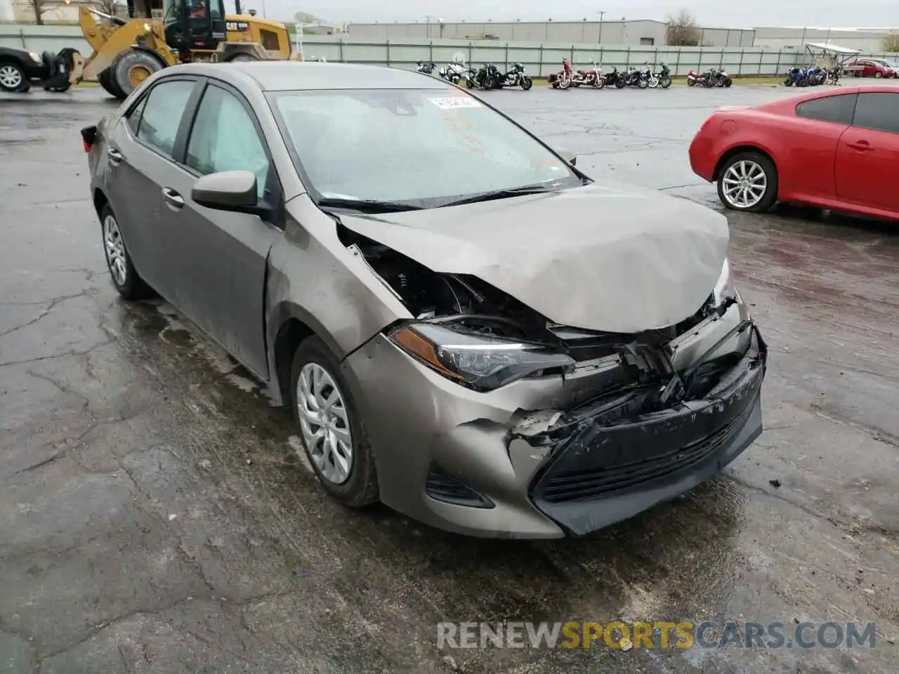 1 Photograph of a damaged car 2T1BURHE3KC231288 TOYOTA COROLLA 2019