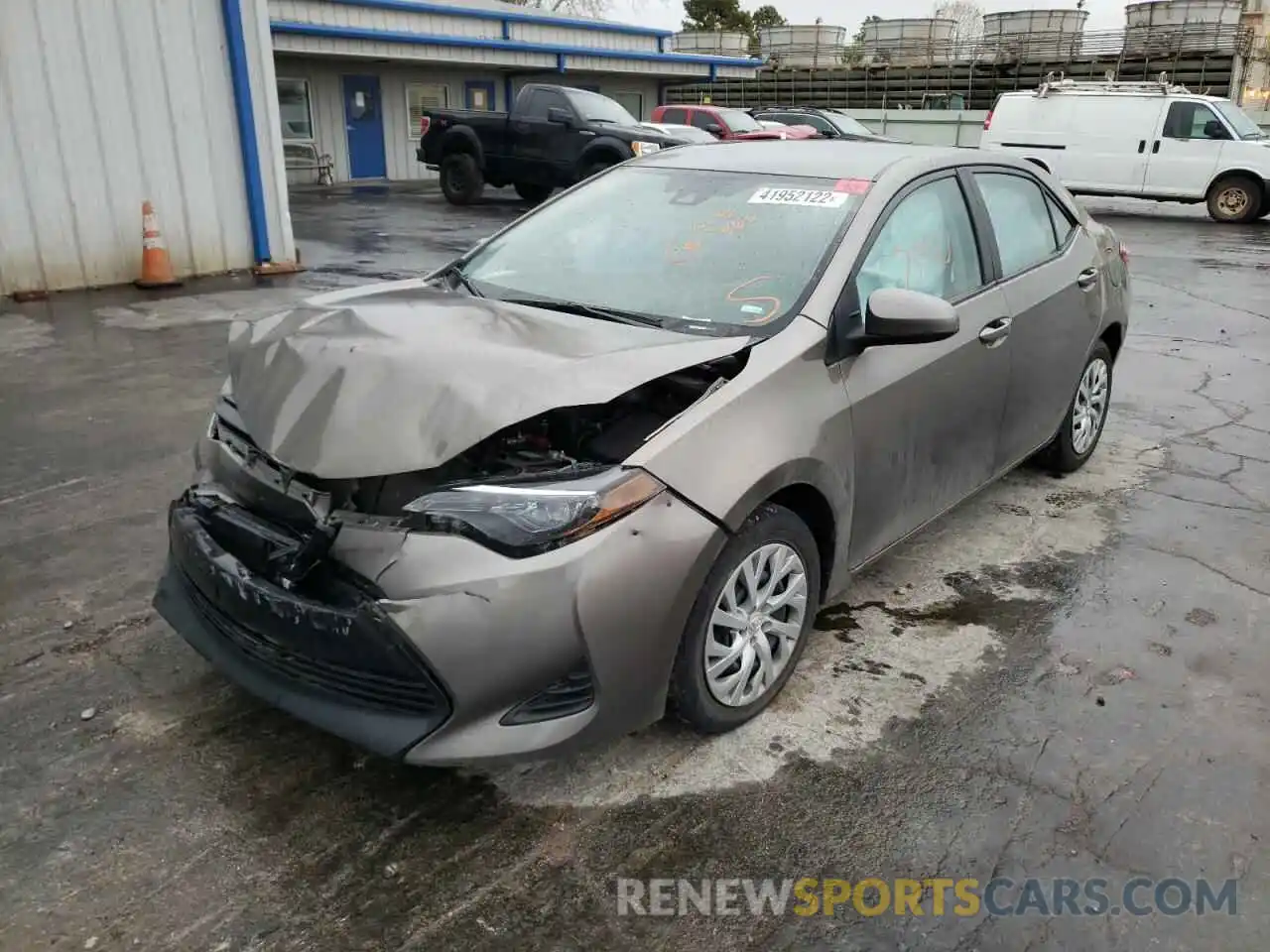 2 Photograph of a damaged car 2T1BURHE3KC231288 TOYOTA COROLLA 2019