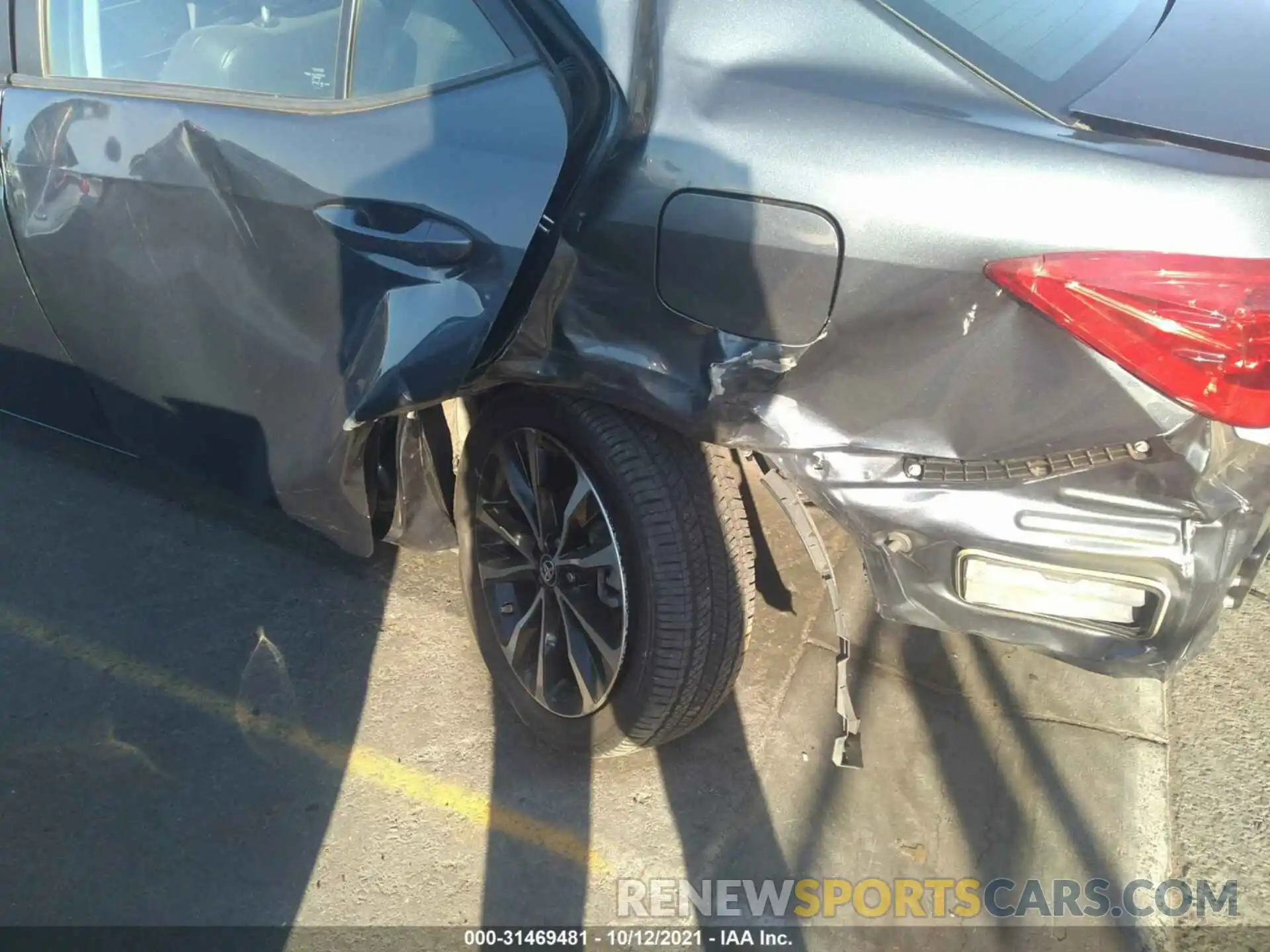 6 Photograph of a damaged car 2T1BURHE3KC232036 TOYOTA COROLLA 2019