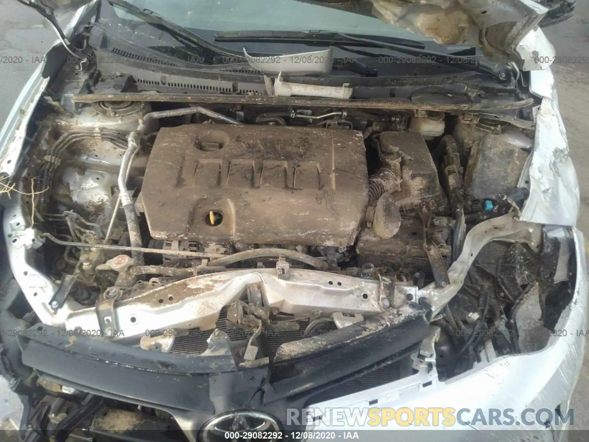 10 Photograph of a damaged car 2T1BURHE3KC232134 TOYOTA COROLLA 2019