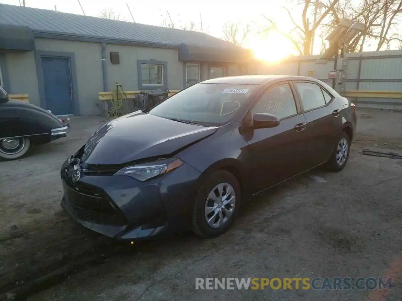 2 Photograph of a damaged car 2T1BURHE3KC232165 TOYOTA COROLLA 2019