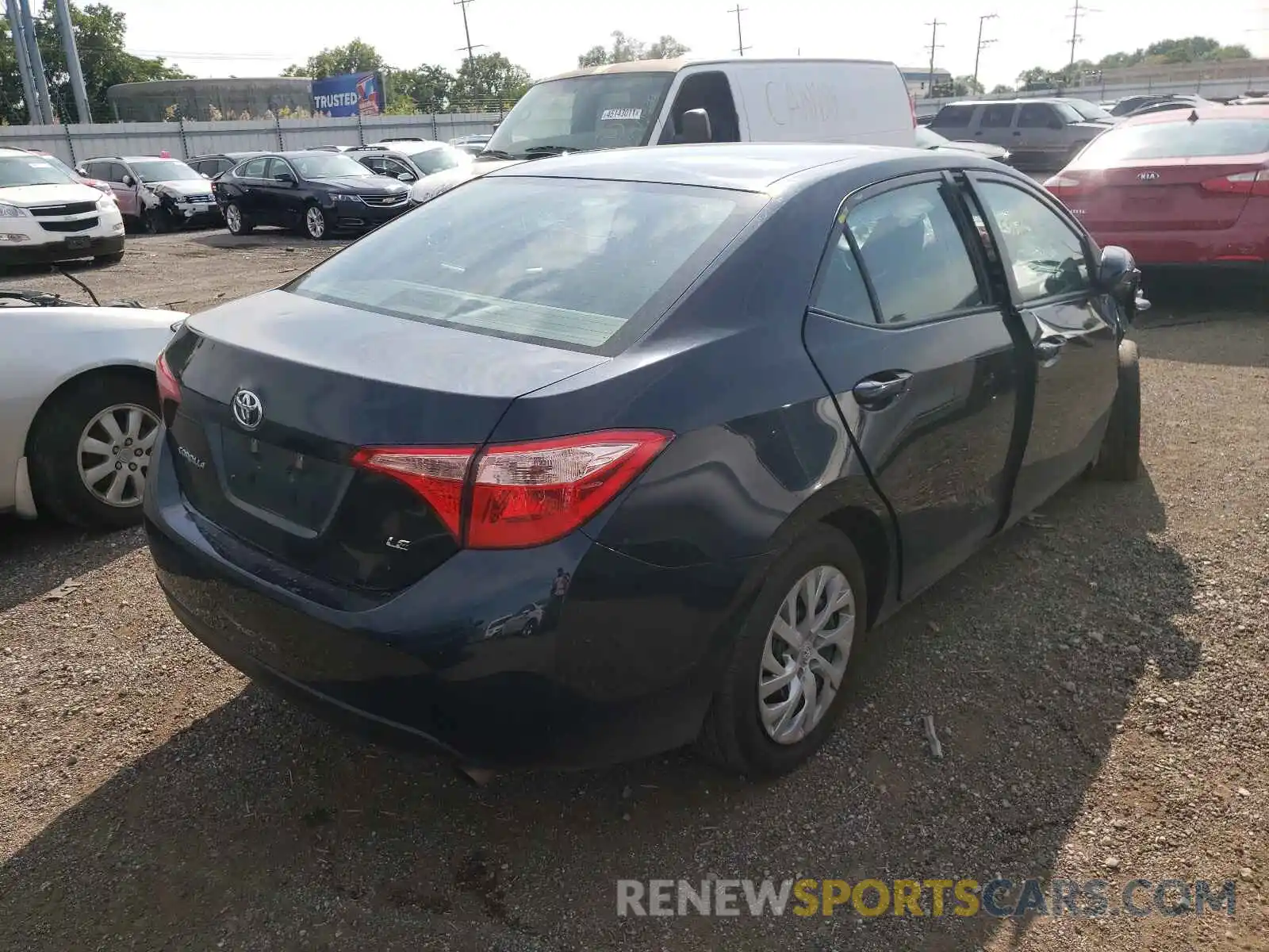 4 Photograph of a damaged car 2T1BURHE3KC232408 TOYOTA COROLLA 2019