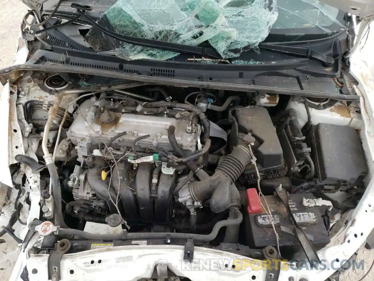 7 Photograph of a damaged car 2T1BURHE3KC232506 TOYOTA COROLLA 2019