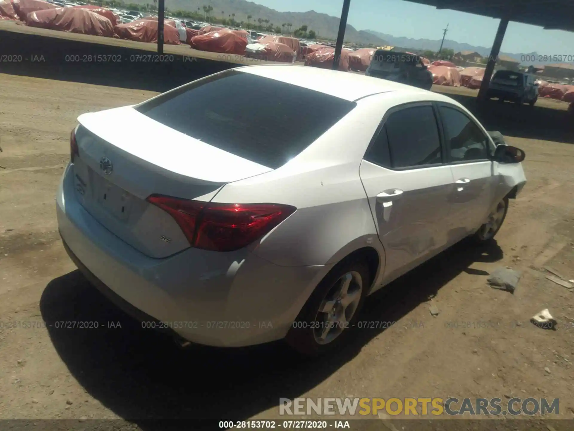 4 Photograph of a damaged car 2T1BURHE3KC233249 TOYOTA COROLLA 2019