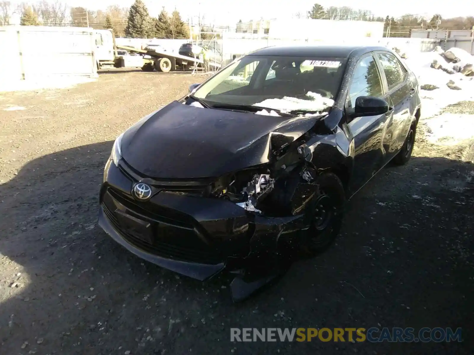 2 Photograph of a damaged car 2T1BURHE3KC233347 TOYOTA COROLLA 2019