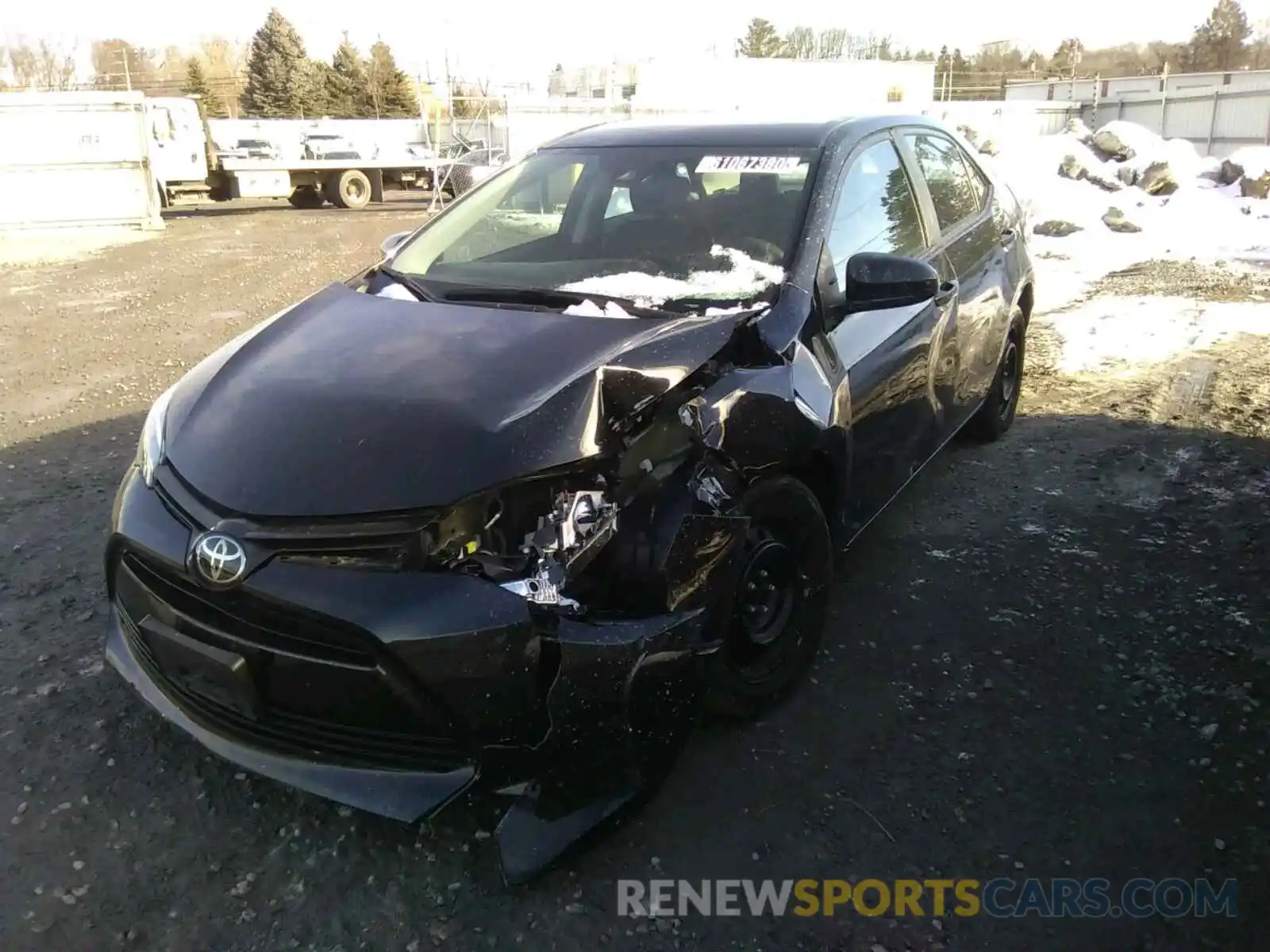 9 Photograph of a damaged car 2T1BURHE3KC233347 TOYOTA COROLLA 2019