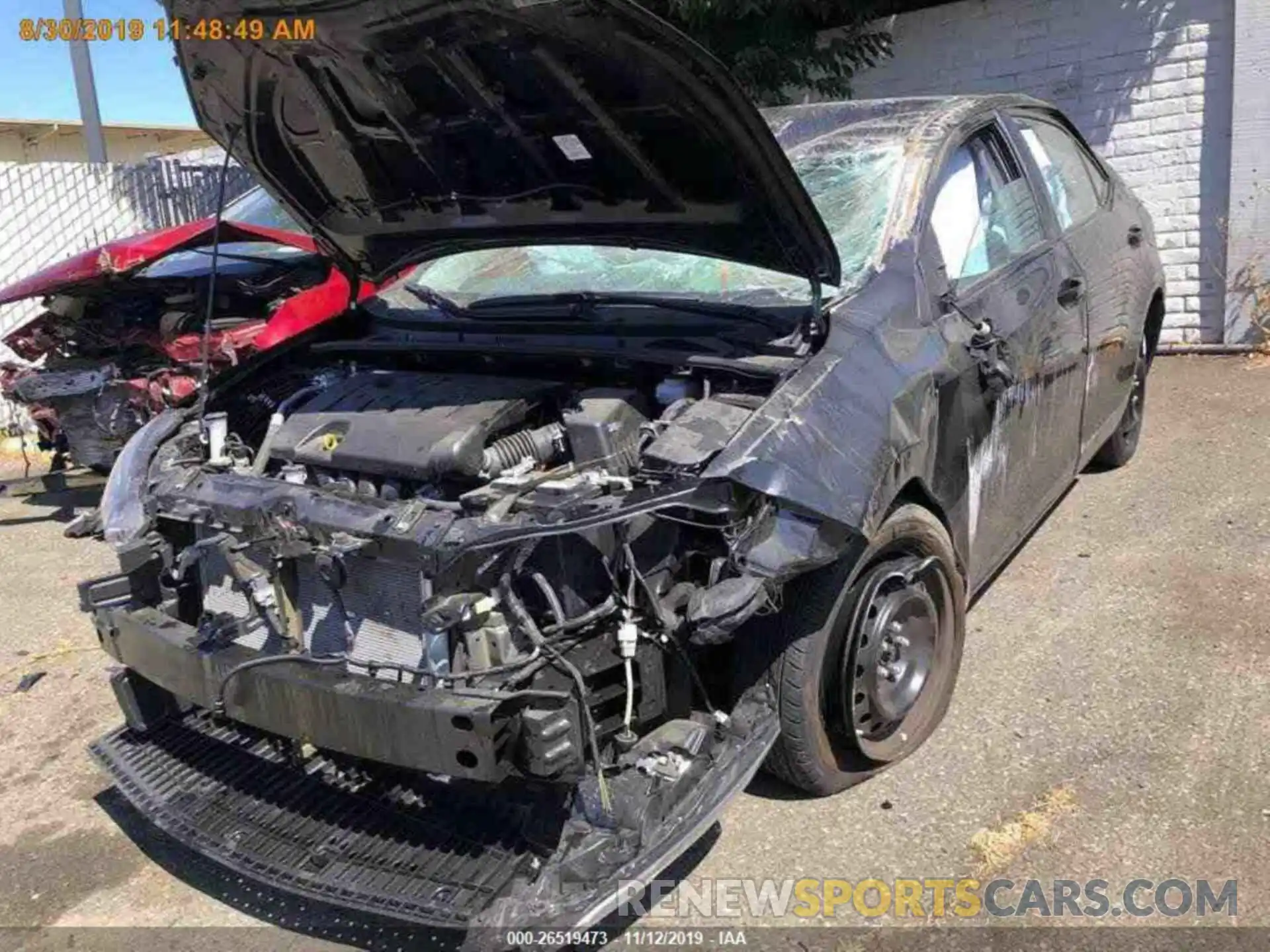 17 Photograph of a damaged car 2T1BURHE3KC233428 TOYOTA COROLLA 2019