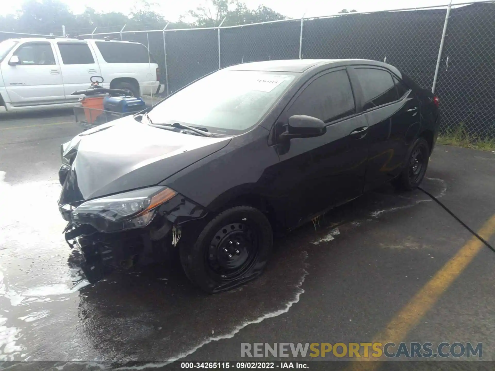 2 Photograph of a damaged car 2T1BURHE3KC234966 TOYOTA COROLLA 2019