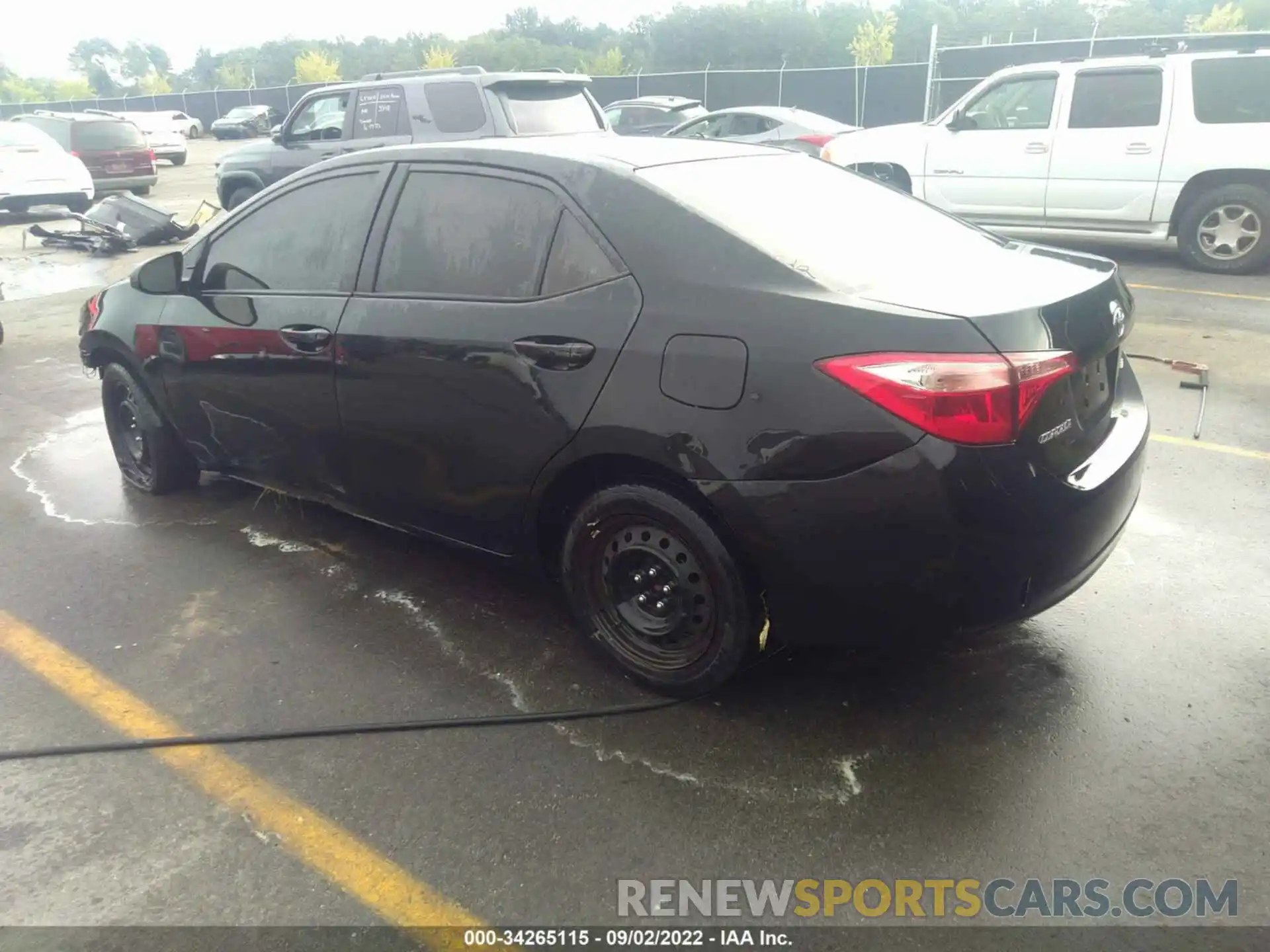 3 Photograph of a damaged car 2T1BURHE3KC234966 TOYOTA COROLLA 2019