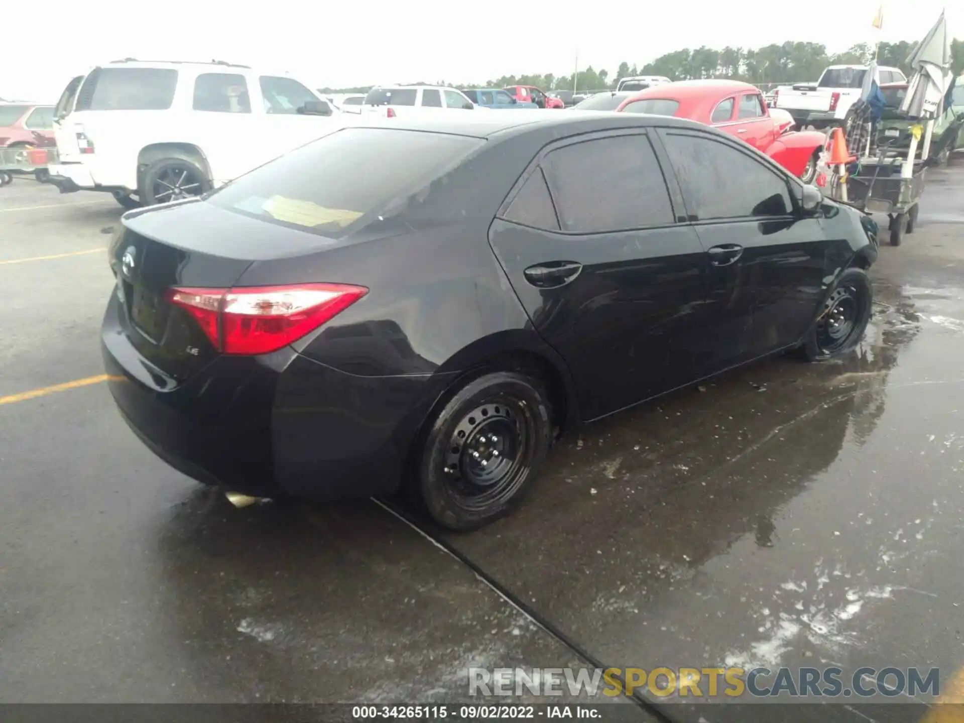 4 Photograph of a damaged car 2T1BURHE3KC234966 TOYOTA COROLLA 2019